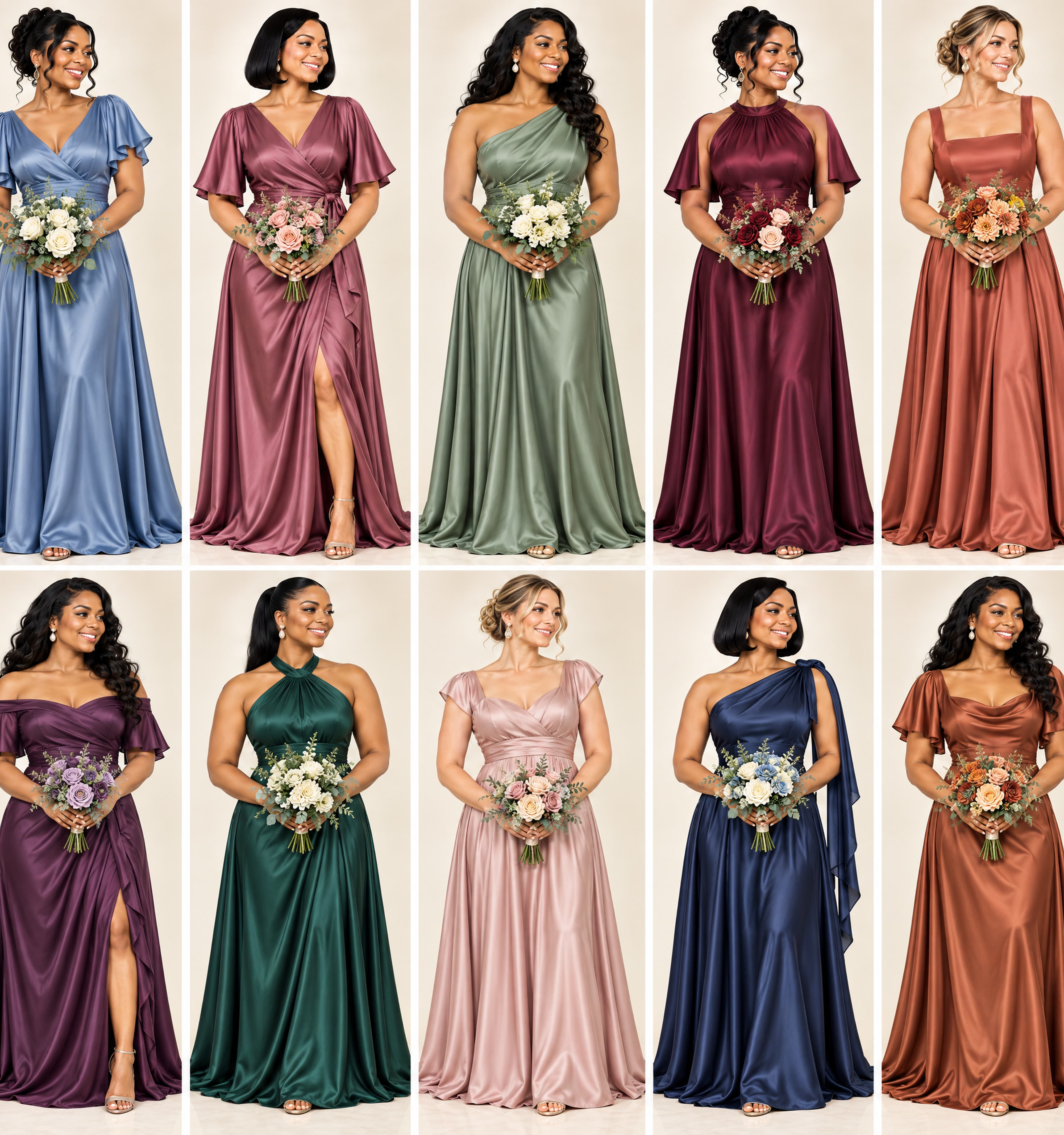 Bridesmaid dress styles